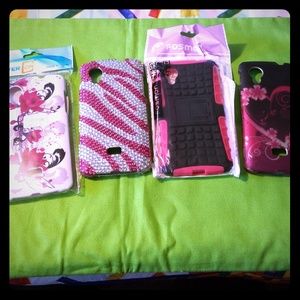 L-G NEXUS 5/D820 Pink x 4 case bundle